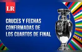 CRUCES y fechas confirmadas de los cuartos de final de la Eurocopa 2024: conoce los partidazos