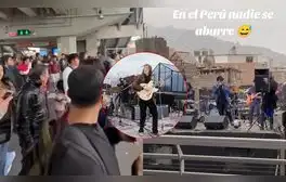 Como Los Beatles: jóvenes improvisan concierto en techo de casa al frente del Metro de Lima