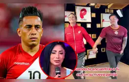 ¿Indirecta a Cueva? Christian Domínguez y Karla Tarazona se toman de la mano en "parodia" y sorprenden a usuarios
