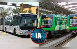 ¿Cómo será el transporte público en Lima en el 2050, según la IA? El Metropolitano será automático y el Metro de Lima irá de SJM a Comas