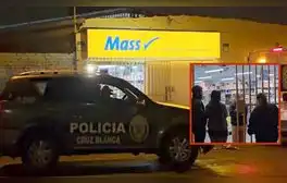 Delincuentes asaltan tienda Mass en Huacho tras hacerse pasar por clientes durante partido de la Copa América