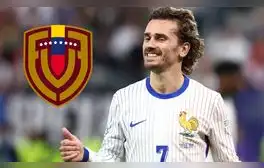 Antoine Griezmann se rinde ante joya de Venezuela por su actuación en la Copa América