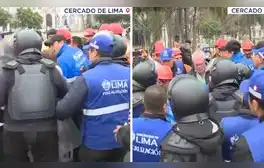 Se reportan enfrentamientos por plan de desvío por obras de la Línea 2 del Metro de Lima