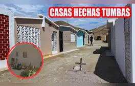 Norte de Lima: descubre el cementerio con lujosas tumbas que parecen casas de dos pisos