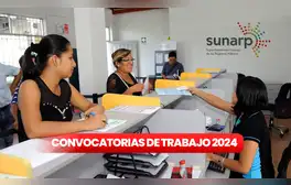 ¡Si hay chamba! Sunarp ofrece prácticas remuneradas: gana más de S/1,000 en esta entidad