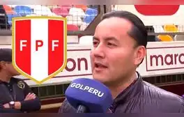 Richard Acuña y su firme respuesta al ser consultado sobre si ya decidió postular a la FPF