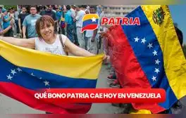 Bonos Patria HOY julio 2024: consulta qué bono está llegando hasta el 14 en Venezuela