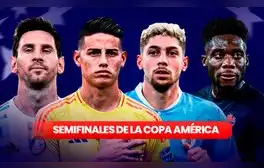 Semifinales Copa América 2024: programación, horarios y canales de los partidos