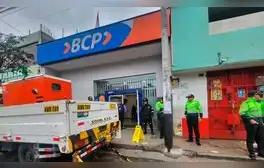 Asaltan agencia del BCP en El Agustino: vecinos reportaron balacera tras huida de delincuentes