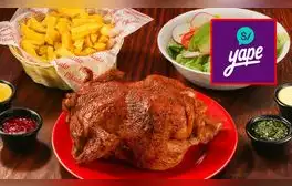 Yape ofrece nueva promoción de pollo a la brasa a S/9,90: conoce cómo acceder a la oferta por tiempo limitado