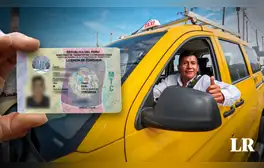 ¿Puedo hacer taxi si tengo licencia de conducir A1? Esto indica el MTC