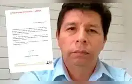 Pedro Castillo muestra documento de la Embajada de México donde aclara que no pidió asilo político
