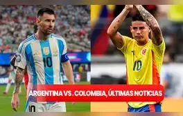 Argentina vs. Colombia EN VIVO, últimas noticias: horario, alineaciones y canales de TV para ver la final de la Copa América