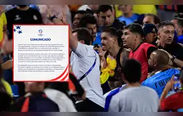 Conmebol anuncia fuerte medida en Copa América por pelea entre hinchas y jugadores tras el Uruguay vs. Colombia