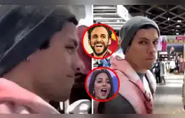 Patricio Parodi evade a reportero de ‘Amor y Fuego’ y evita responder a los comentarios de expareja Luciana Fuster