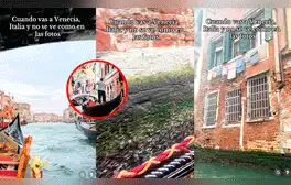 Turista visita Venecia y queda decepcionada al no parecerse a las fotos de internet: “Mis ahorros”