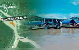 Descubre la Isla Santa Rosa, una joya fluvial del Amazonas que comparte frontera con 3 países de Sudamérica