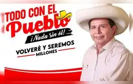 Todos con el Pueblo, partido al que Pedro Castillo se afilió desde la cárcel, solicita su inscripción al JNE