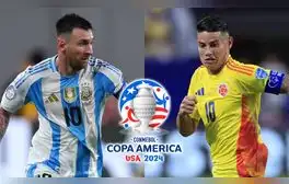La negativa racha que buscará romper Colombia ante Argentina en la final de la Copa América 2024