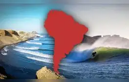 El país de Sudamérica donde se forman las olas más largas del mundo: es el 'paraíso' para el surf