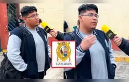 Alumno prefiere San Marcos que la universidad privada: “Nos podrá faltar 1.000 cosas, pero nunca compromiso”