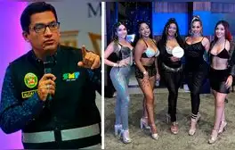Hernán Sifuentes, alcalde de SMP, elogia a Paula Arias: “Líder del grupo salsero más importante de Latinoamérica”