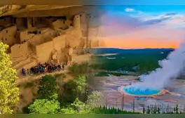 Los primeros 4 parques nacionales en ser declarados Patrimonio de la UNESCO: 2 están en Estados Unidos