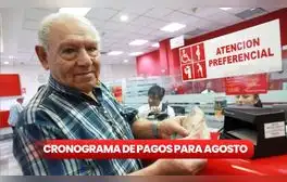 Cronograma de pagos del Banco de la Nación, agosto 2024: consulta las fechas de cobro de sueldos y pensiones