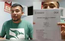 Alumno de la UNMSM revela cómo ingresó con solo dos meses de preparación: “Yo no sabía nada de letras”