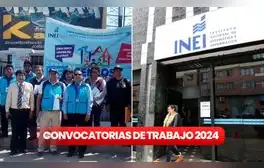INEI ofrece puestos de trabajo para auxiliares y operadores a nivel nacional con pasajes incluídos: link para postular