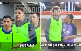 Filtran la tensa discusión entre Paolo Guerrero y 'Chicho' Salas durante el partido ante Alianza Lima