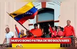 NUEVO BONO de 180 bolívares vía Sistema Patria: FECHA DE PAGO, beneficiarios y cómo cobrar el SUBSIDIO en Venezuela