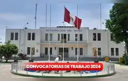 ¿Terminaste la secundaria? Municipalidad del Rímac abre convocatoria con sueldos de hasta S/4.000