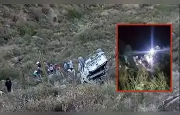 Tragedia en Huancavelica: 4 muertos y 8 heridos tras caída de camioneta a abismo en Santiago de Chocorvos