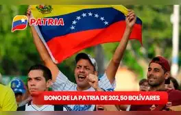 NUEVO BONO de 202,50 bolívares vía Sistema Patria: FECHA DE PAGO y cómo cobrar el SUBSIDIO en Venezuela