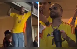 Maluma protagonista polémica con hinchas argentinos durante la final de la Copa América 2024
