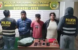 Capturan a banda criminal que captaba a menores para perpetrar extorsiones en Trujillo