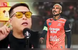 Carloncho tilda de "engreído" a Paolo Guerrero: "Se cree rey, pero del reino de los estúpidos"