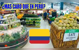 Peruano visita supermercado en Colombia y compara precios de alimentos: "Definitivamente, Perú es más barato"
