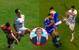 Exárbitro FIFA y su firme explicación de la roja a Calcaterra y amarilla a Carlos Zambrano