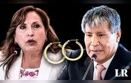 Poder Judicial confirma incautación de aretes de oro de Dina Boluarte que compró Wilfredo Oscorima en Casa Banchero