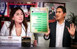 Kelly Portalatino no enfrentaría cargos de comprobarse que tiene una relación sentimental con Vladimir Cerrón