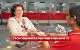 Cronograma de pagos ONP, agosto: revisa aquí las fechas para cobrar pensiones del Decreto Ley 19990 y más