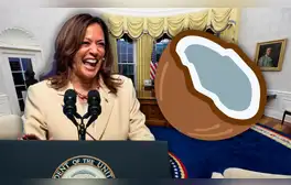Kamala Harris: ¿por qué relacionan el emoji de coco con la vicepresidenta de Estados Unidos?