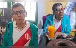 Peruana conmueve con noble acción y celebró el cumpleaños de adulto mayor en su restaurante