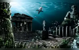La 'verdadera Atlántida', ciudad sumergida que arqueólogos descubrieron en las costas de Grecia