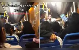 Chofer de combi se perdió en Lima y pasajeros tuvieron que pedir indicaciones a taxistas: "Auxilio"
