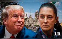 Donald Trump llama "narcoestado" a México y presidenta electa Claudia Sheinbaum le responde
