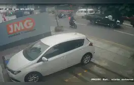 Choque múltiple en Miraflores: cámaras captan el preciso momento del accidente en av. Del Ejército