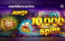 Gana a lo grande con las Spins Revolution de Meridian Casino